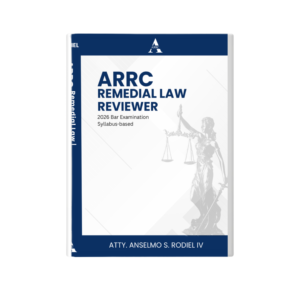 2026 ARRC Quick Handouts Remedial Law (Digital)